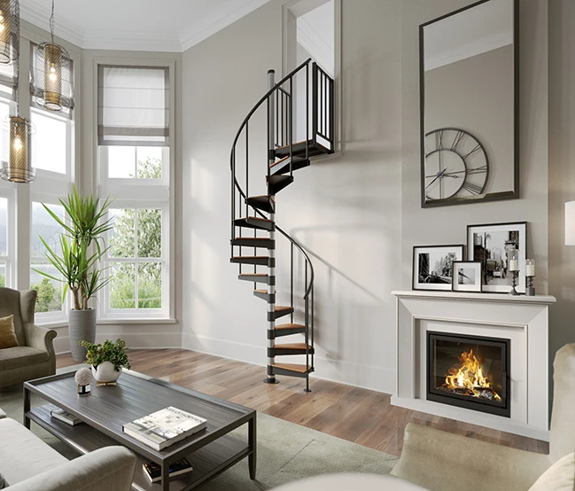 INDOOR SPIRAL STAIRCASES
