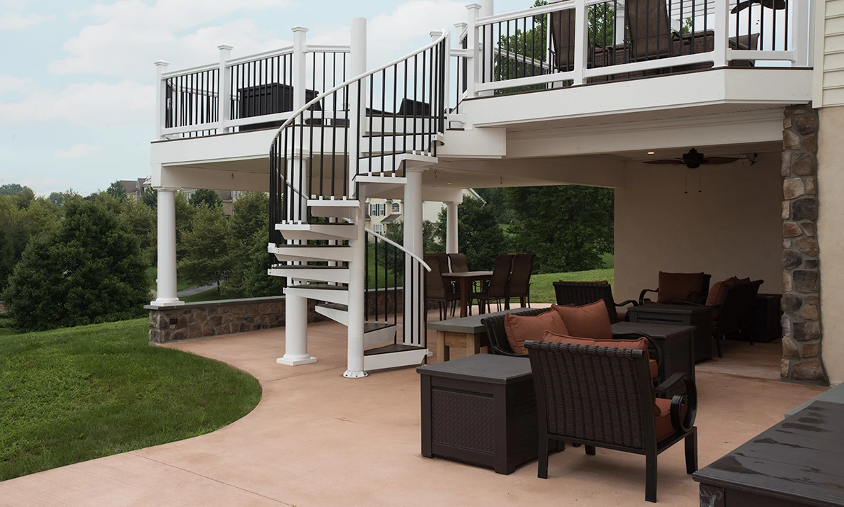 Outdoor Spiral — Patio Access